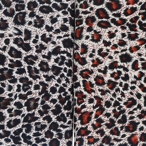 Summer Poplin Cotton Fabric Leopard Series Printed Plain Cloth,For DIY Sewing Quilting Woman&Girl Dress,SKirt,Material By Meter