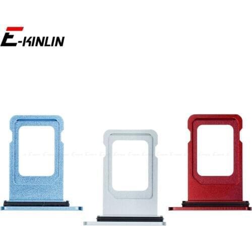 Sim Tray For iPhone XR Sim Card Slot Holder Adapter Replacement Parts