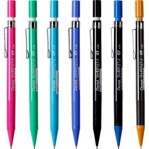 Japan Pentel Mechanical Pencil 0.5/0.7/0.9mm Drawing Office & School Supplies Stationery A125 127 129