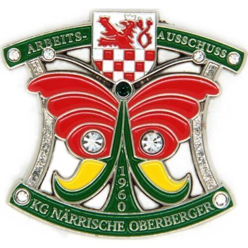 Manufacturer Promotional Cute 3D Metal Badge Low Price Commemorative Badge