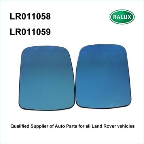New auto RH LH rear mirror glass fits for Range Rover 2010-2012 car sheet mirror glass auto replacement parts LR011058 LR011059