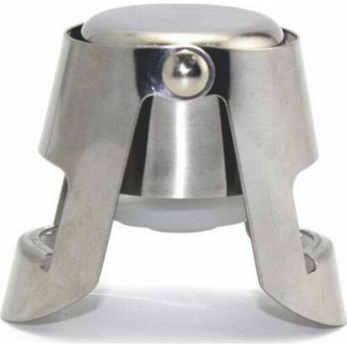 New Arrival Champagne Sparkling Wine Bottle Stopper Sealer Plug Stainless Steel