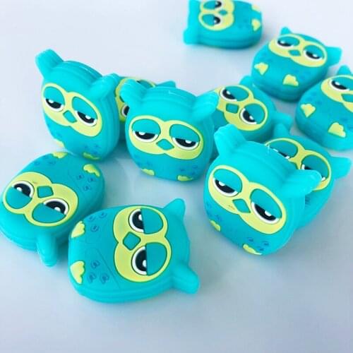 Powerti 10pcs/lot Tennis Vibration Dampener-Small Owl Tennis Accessories Trainer Damper Beach Men