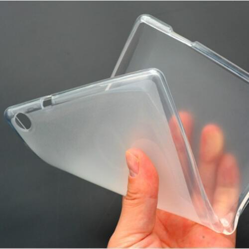 Silicon Case For ASUS ZenPad S 8.0 Z580 Z580C Z580CA 8" Clear Transparent Case Soft TPU Back Cover Tablet Case ZenPad S 8 P01MA