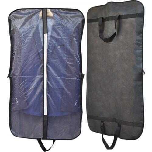 Portable Travel Suit Coat Dress Garment Carrier Bag Mens Clothing Cover Storage Bags Dust Cover Hanger Organizer Protector Case