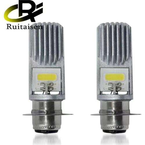 Led car H6 BA20D motorcycle light driving fog light headlight bulb lamp cob led 10w 12V 24V Motorbike Accessories