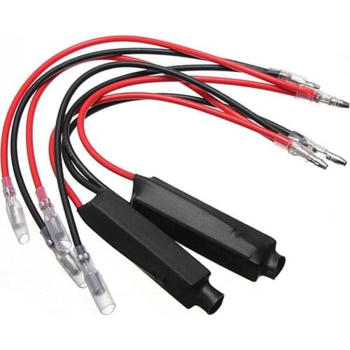 Universal Motorcycle Led Turn Signal Indicator Load Resistor Decoder Solve Blinker Error For Motorcycle