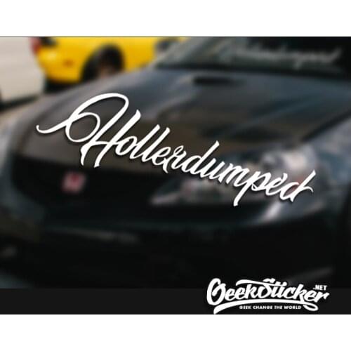 Hollerdumped Waterproof Auto Car Front Window Windshield Decal reflective Sticker For Mazda Toyota BMW VW Honda Audi Car Styling