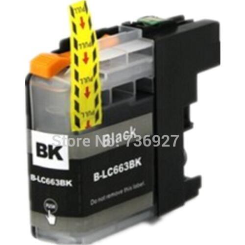 5 Black New LC663 Compatible Ink Cartridge For Brother MFC-J2320 MFC-J2720 Inkjet printer