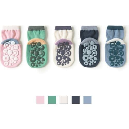 5Pairs/lot Infant Baby Socks Child For Soft Cotton Cute Newborn Girls Boy Toddler Non-slip Socks Clothes Accessories