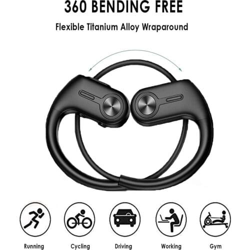 BENJIE S10 Bluetooth 5.0 headset stereo hanging headset hands-free headset sports headset