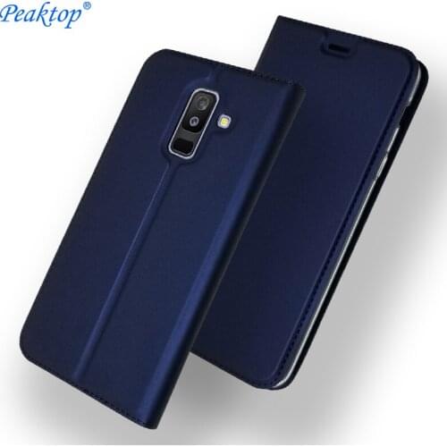 Cover For Samsung A5 A6 A7 A8 A9 2018 Case Flip Wallet Coque For Galaxy A6 A8 Plus Case Flip Leather Cover A6s A9s Phone Cases