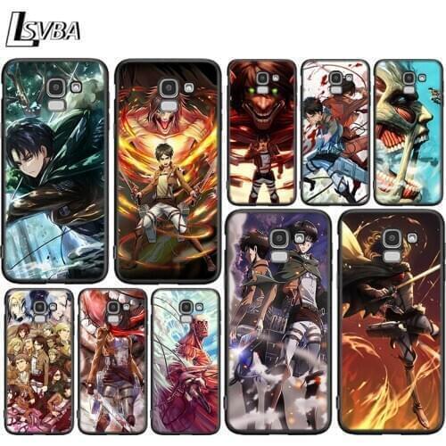 Anime Attack on Titan For Samsung Galaxy J2 J3 J4 Core J5 J6 J7 J8 Prime duo Plus 2018 2017 2016 Silicone Phone Cover