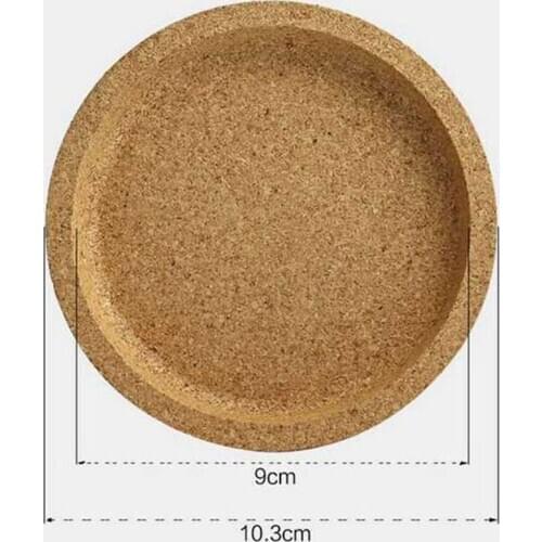 Wooden Heat Insulation Placemat Tea Coasters Cup Holder Mat Pads For Coffee Drinks Round Cork Coaster