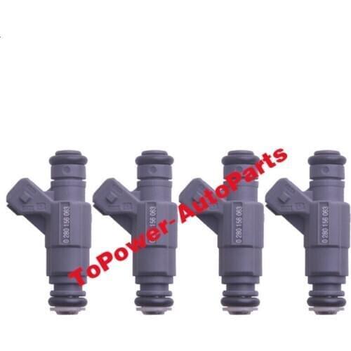 Fuel Injectors Nozzels OEM 0280156063 06A906031BC FJ896 for Audii TT Quattro 2003 2004 2005 2006 1.8L 3.2L NEW Car Accessories