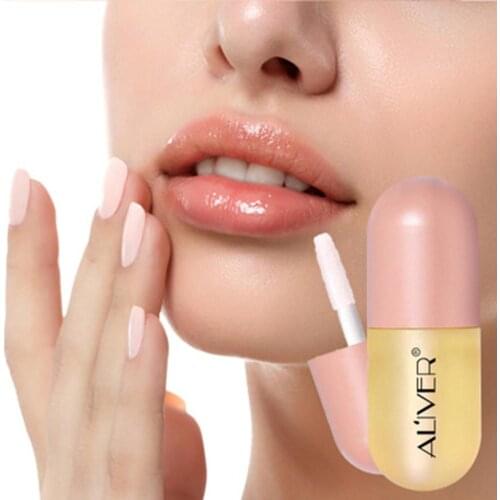 5.5ml Instant Volumising Lips Plumper Repairing Reduce Lip Fine Line Mask Long Lasting Moisturizer Care Lip Oil Sexy Plump Serum