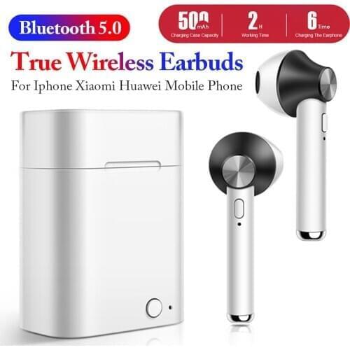 Newest High Quality Wireless Bluetooth 5.0 Earphone Stereo Wireless Headphone Sport Headset Bass Earbud With Mic For Android IOS