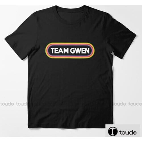 New Team Gwen T Shirts Men/Women Printed Cotton Novelty Tees Classic Men Cotton Tees Tops Harajuku Streetwear Unisex