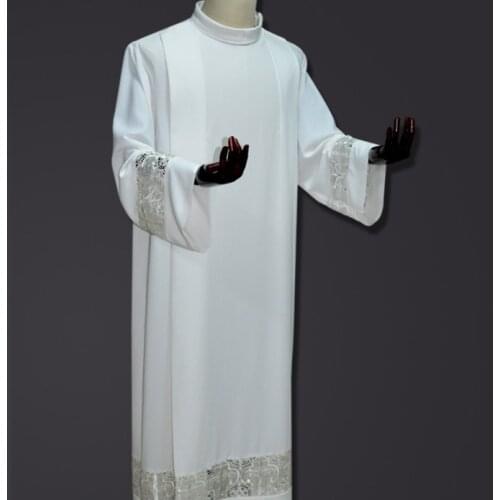 Priest Sacrificial Clothing Christian Ceremonial Clothes Catholic Church Uniform Mens Clergy Robe Priest Uniforms