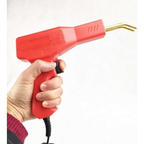 Portable Plastic Welding Machin Plastic Repairing Electric Hot Stapler Machine Repairing Car Bumper Stapler Welding Garage Tools