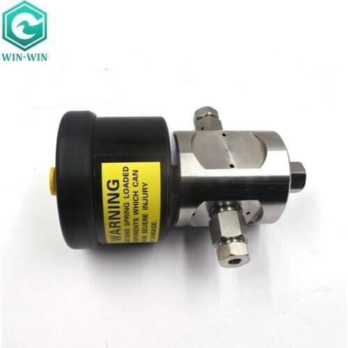 Waterjet spare parts 3-Port Dump Valve,Round Body 20427739 for water jet cutting head