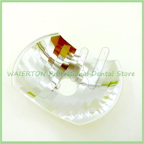 Dental Lamp Light Glass Reflector LSM Celux Cristal Lampara Type Belmont Square reflector of Halongen dental lamps
