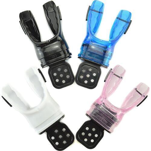 Thermoplastic Snorkel Second Stage Regulator Moldable Bite Mouthpiece On For Scuba Diving Surfing Snorkeling Accessories