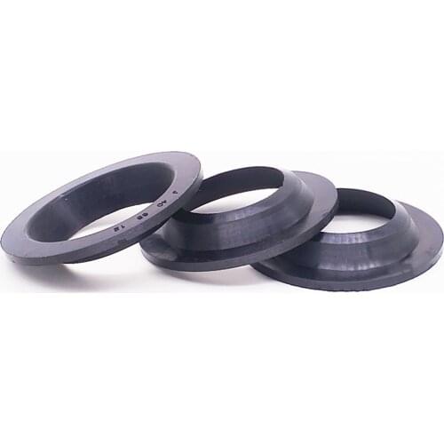 NBR Rubber Oil Sealing Ring Thickness 6/8/10/12/14/17mm J Type Straw Hat Sealing Ring Dust-proof Gasket For Shaft