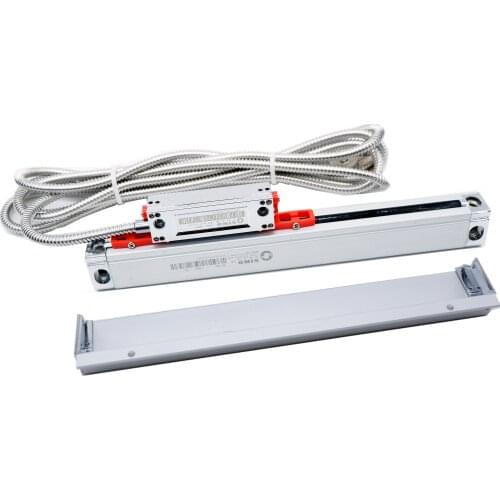 High Precision Sino KA-300 Linear Displacement Sensor Lathe Mill Linear Scale Grating Ruler Sino KA300 70-470mm Resolution 5um