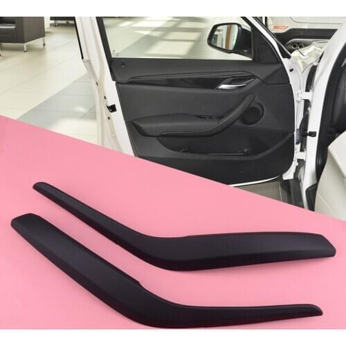1Pair Interior Side Door Handle Cover Trim Panel Fit For BMW X1 E84 2010 2011 2012 2013 2014 2015 2016