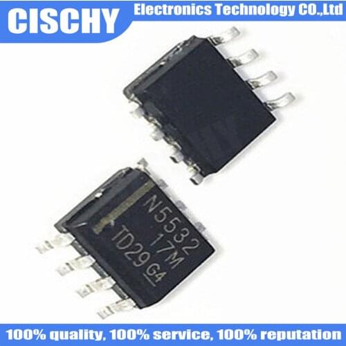 10PCS NE5532DR SOP8 NE5532 SOP N5532 5532DR SOP-8