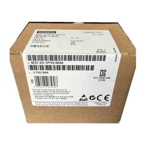 100% new original product 6ES7231-7PF22-0XA0 SIMATIC S7-200 T/C INPUT MOD EM 231 for siemens