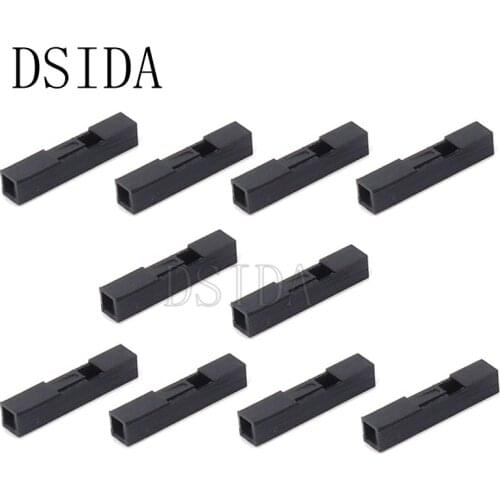 100PCS High Quality 2.54mm 1P Dupont Housing Plastic Shell 1 Pin Dupont Connector Dupont Jumper Wire Cable 1Pin Header