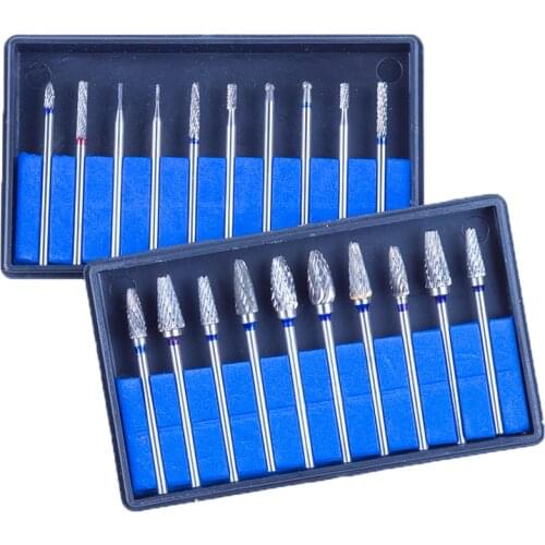 20pcs/2box Tungsten Steel Dental Carbide Burs Dental Med Lab Bur Drill 2.35