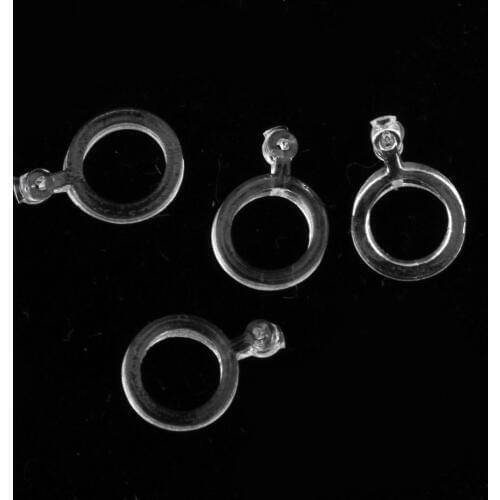 200pcs Elastic Baitbands for Carp fishing Pellets Bait Bands Transparent Rubber Rings Baits Bander Holder Boilie Stops