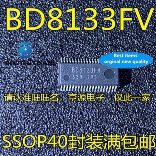 5Pcs BD8133 BD8133FV SSOP40 in stock 100% new and original
