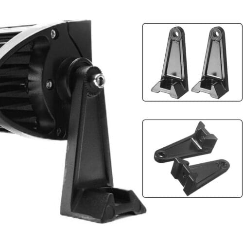 75% Dropshipping!1 Pair Car Off-road Truck LED Work Light Bar Side Mounting Bracket Holder Set