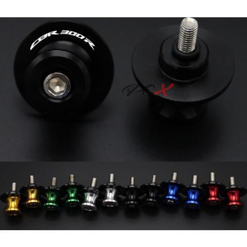 Motorcycle CNC Aluminum Swingarm Spools Slider Stand Screws For HONDA CBR300R CBR 300R 2014-2016