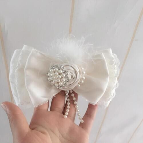Free Shipping Dupioni Silk Bow Kids Hair Accessories Photo Prop