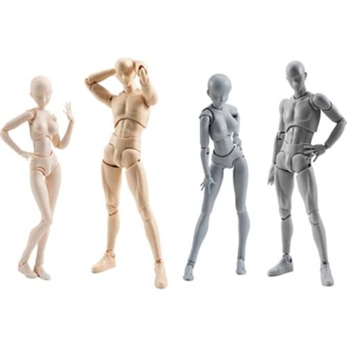 Free Shipping Animation Model Joints Can Move a Variety Of Accessories More Posture Characters Reference Art Painting