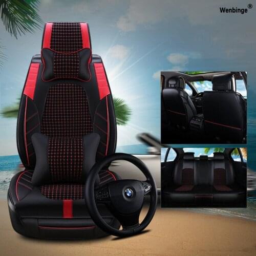 High quality Leather car seat cover For Hyundai Honda Accord FIT CITY CR-V XR-V Odyssey automobile armchair accessories styling