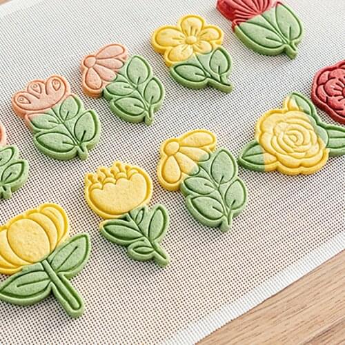 Happy Mothers Day Cookie Cutter Sugar Crafts Mold Cake Moulds Cookie Stamp Cutter Cake Baking Mould for Mothers Birthday