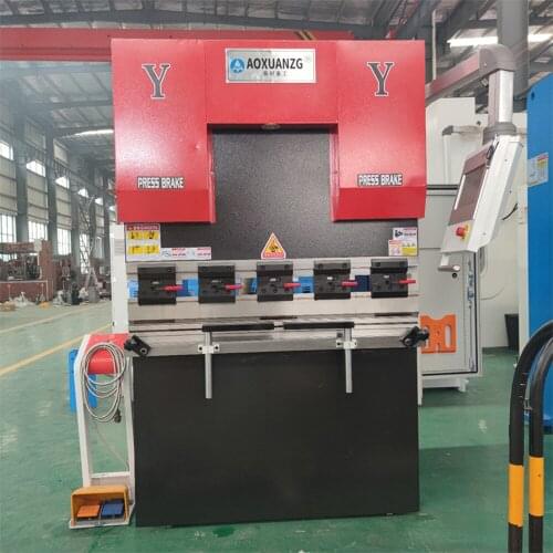 Small CNC Press Brake, Hydraulic Bending Machine, Automatic Folding Bender with TP10S Controller for Metal Sheet Bend Forming