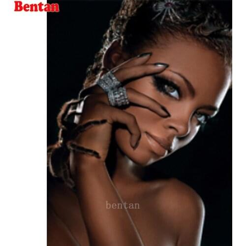 Diamond Painting Cross Stitch African woman portrait spider diamond Mosaic diamond embroidery Full quare drill Cross Stitch kit