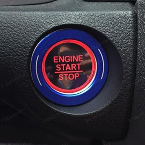 For Honda new Civic Ignition Key Ring Engine switch decoration cover Interior Accessories