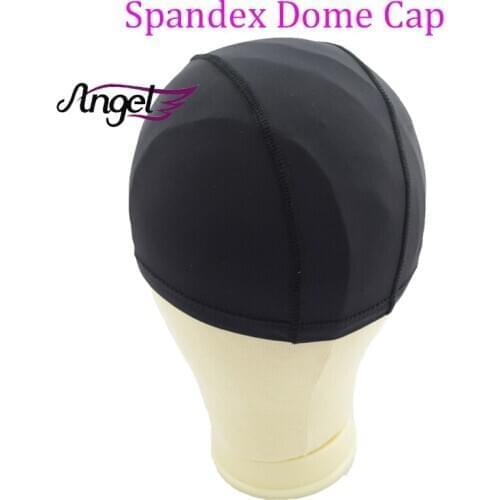 Angels 5pcs Mesh Dome Style Wig cap Spandex Span Nylon Ultra Stretch Wig Caps Glueless Elastic Cap Make Your Own Wigs