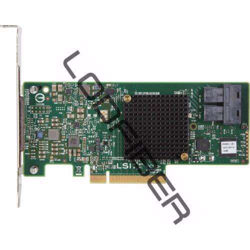 LODFIBER for LSI 9341 MegaRAID SAS 9341-8i (LSI00407) PCI-Express 3.0 x8 Low Profile SATA / S