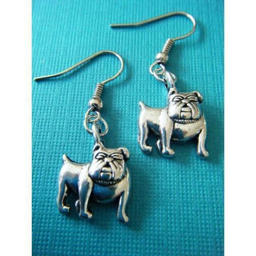 Fashion "Bull Dogs" Earrings - Simple Atmospheric Pendant Charm Drop Earrings jewelry For woman gift Z242