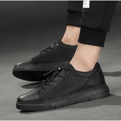 Mens soft driving shoes outdoor fashion Genuine leather shoes for men sneakers handmade Slip On Flat Boat Shoes Man footwear