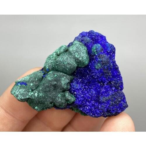 22g Natural beautiful Azurite and Malachite symbiotic mineral specimen crystal Stones and crystals Healing crystal